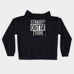 Straight outta studio Kids Hoodie